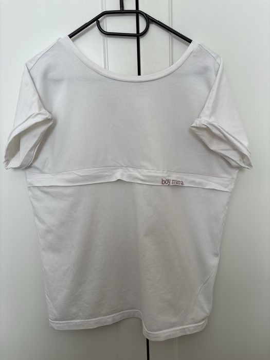 Bluzka koszulka do karmienia z zamkiem