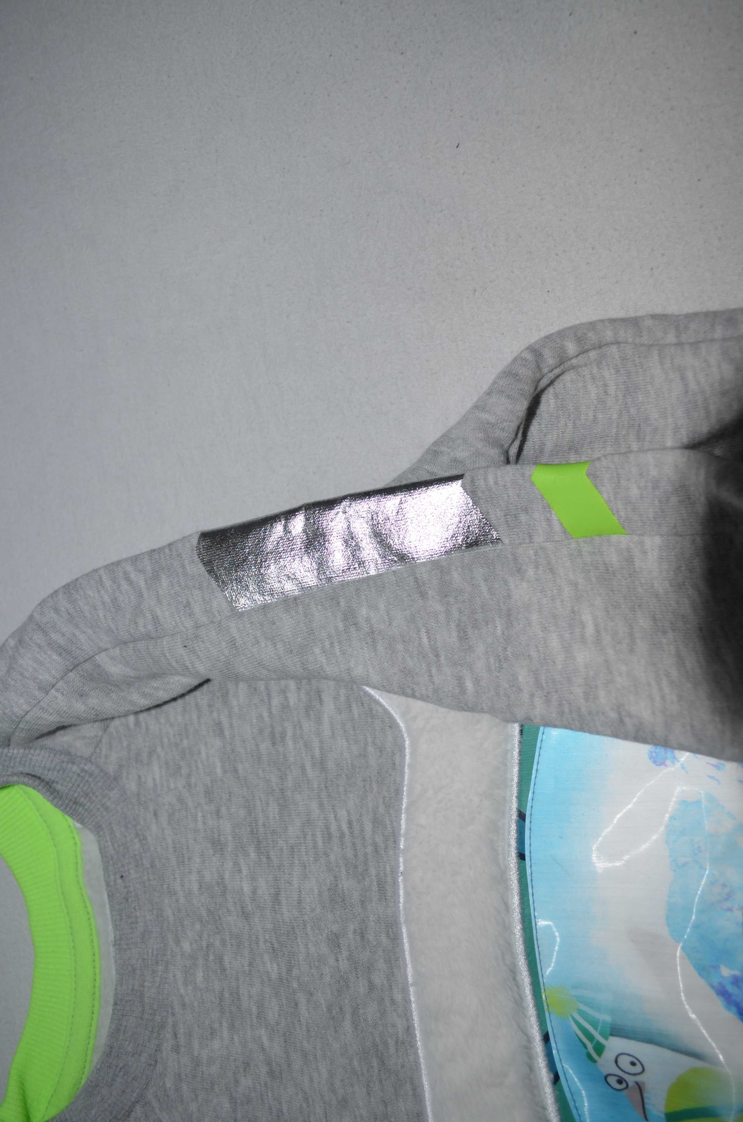 bluza 128 chłopięca C&A miś narty