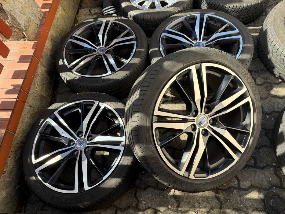 Felgi 19" 5x108 Volvo S60 V60 S80 S90 V90 V50 Ford z oponami letnimi