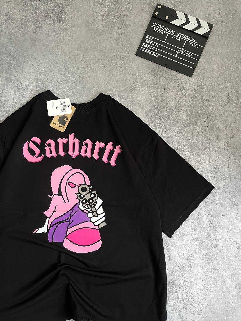 Оверсайз Футболка Кархарт з бірками (Carhartt)
