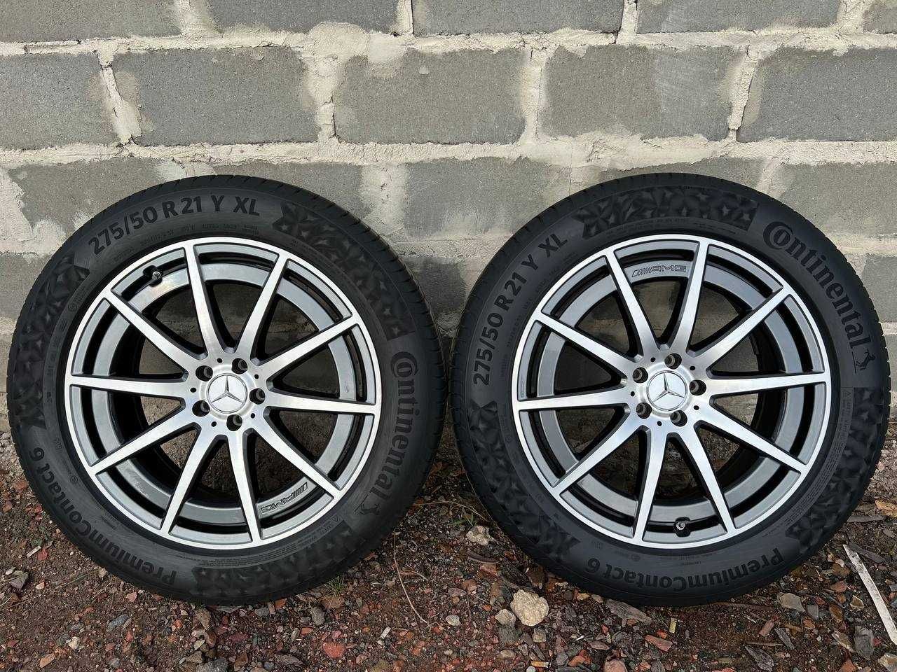 Різноширокі 275/50 315/45 R21 CONTINENTAL PREMIUMCONTACT 6 стан нових