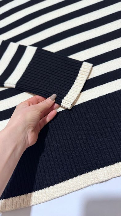 Светр Zara беж в полоску S