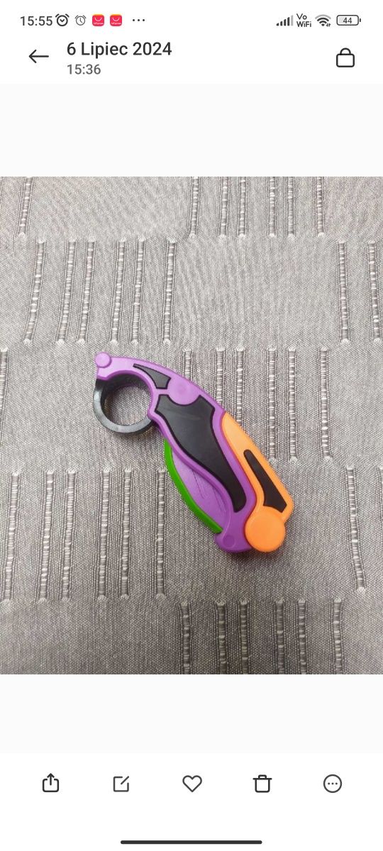 Karambit zabawkowy