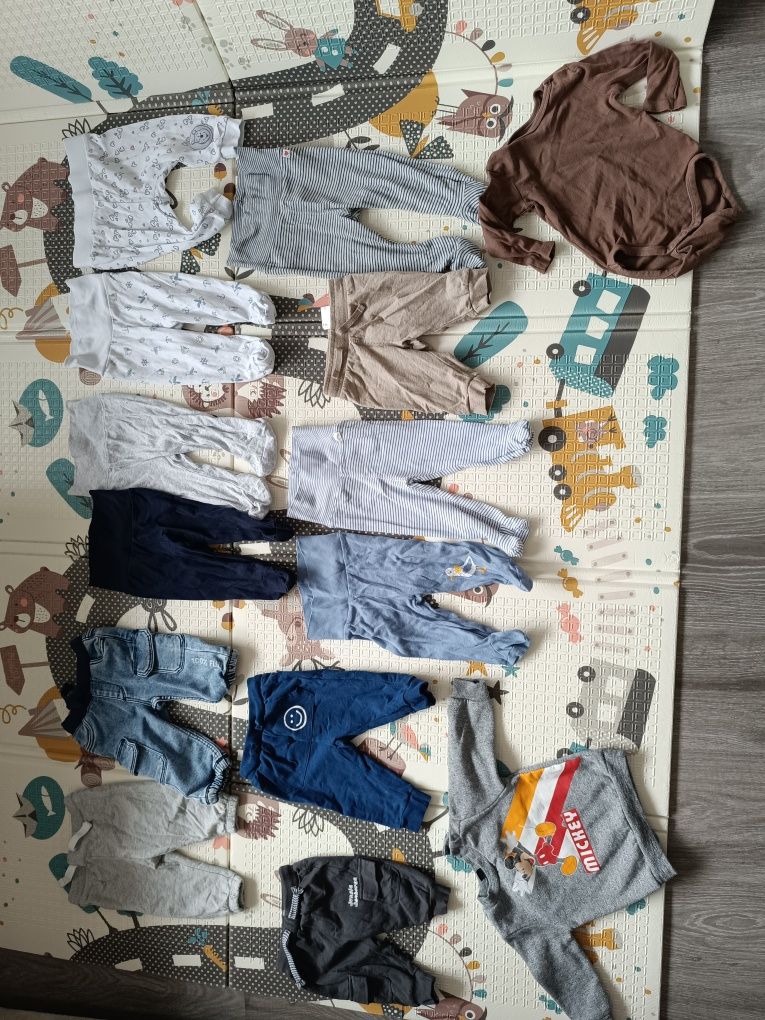 Zestaw ciuchów 62 i 68 Cool club Pinokio h&m