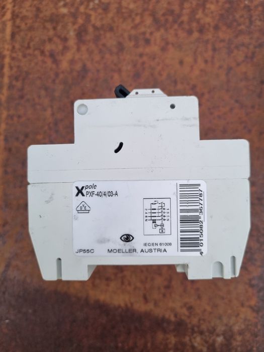 Пристрій захисного відімкнення PF6-40/4/0.3 40А 300мА 4п.