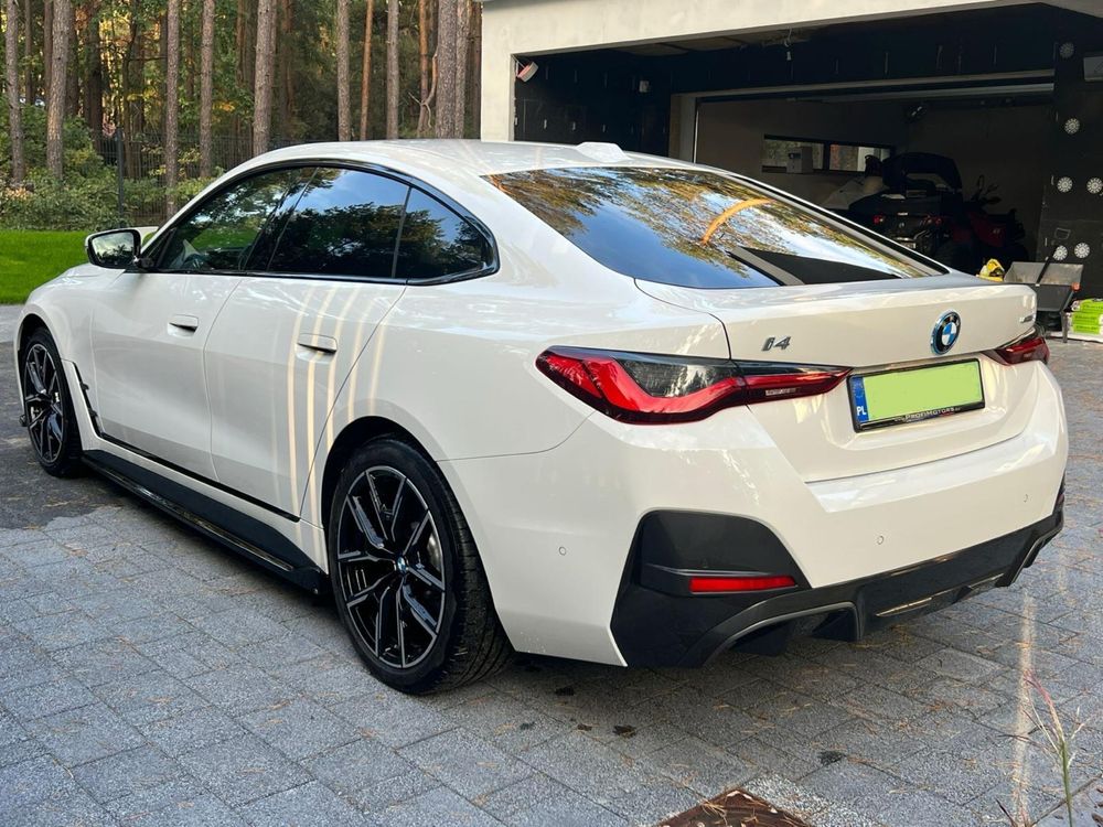 Bmw i4 wynajem długoterminowy, krótkoterminowy, elektryczny samochód