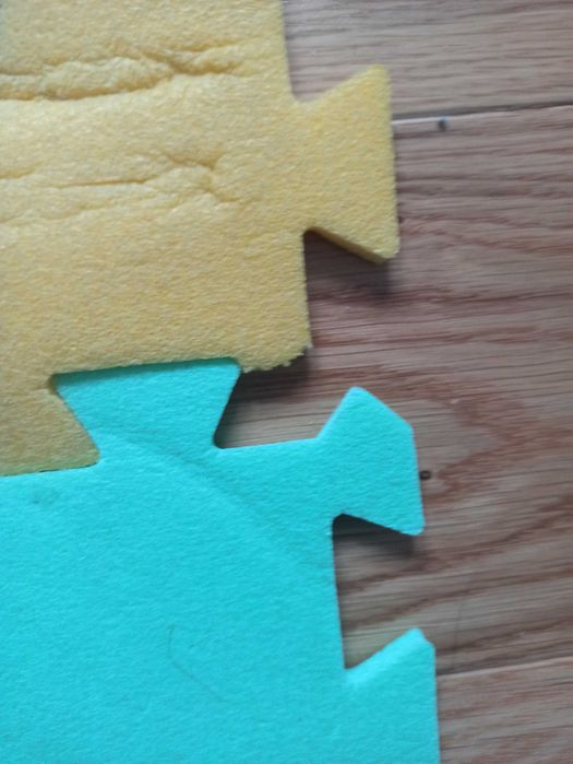 Mata piankowa dziecięca puzzle Maly genius 6mm, mata do zabaw