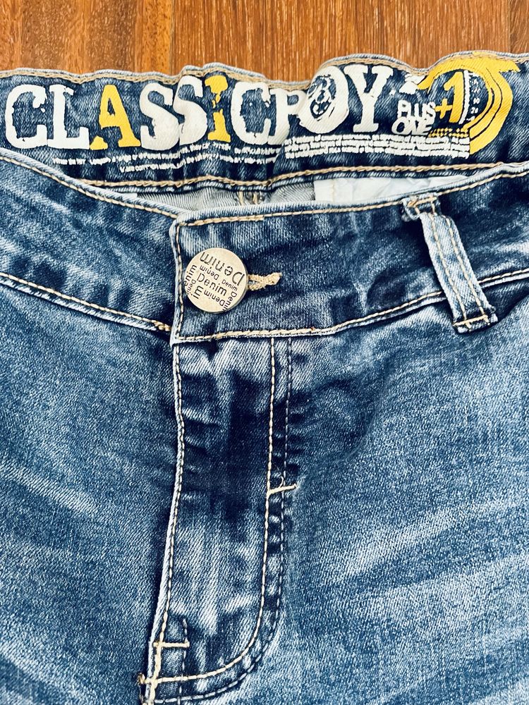 164 Classic Boy junuor jeansy proste  dżinsy