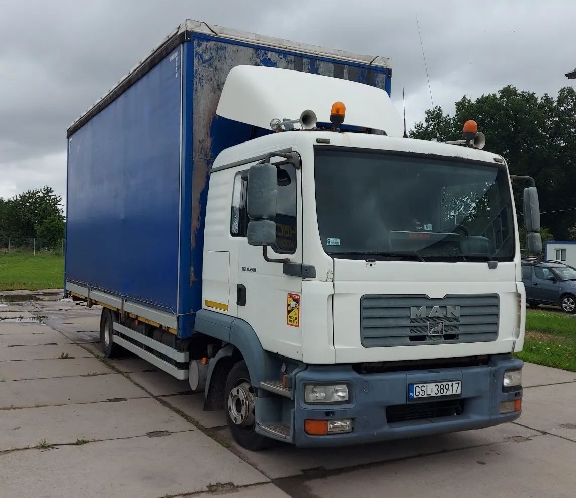 MAN TGL 8.240 4x2 BL  Nowe opony na pierwszej osi