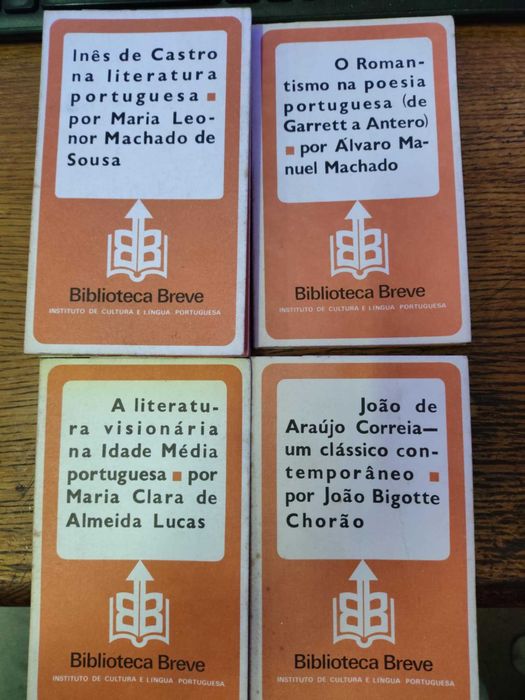 Varios livros da Colecção Biblioteca Breve - Série Literatura