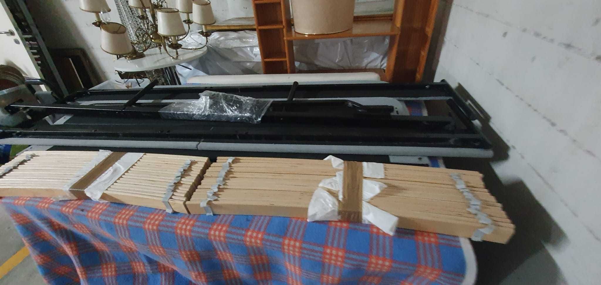Cama de casal 160x200 SLATTUM IKEA sem colchão - poucos meses uso