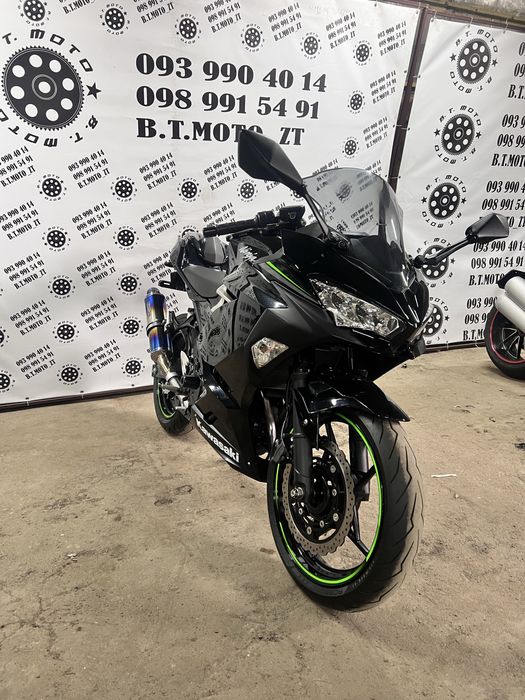 Японський мотоцикл Kawasaki ninja 2018 рік!  9 тис пробіг!!! ABS