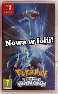 Gra Pokemon Brilliant Diamond Nintendo Switch /Nowa w folii! Sklep Ch