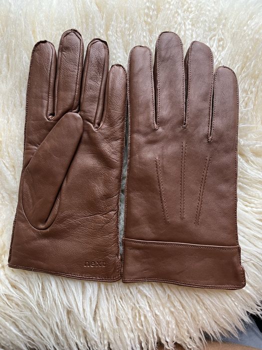 Перчатки натуральна шкіра Next чоловічі 9.5
