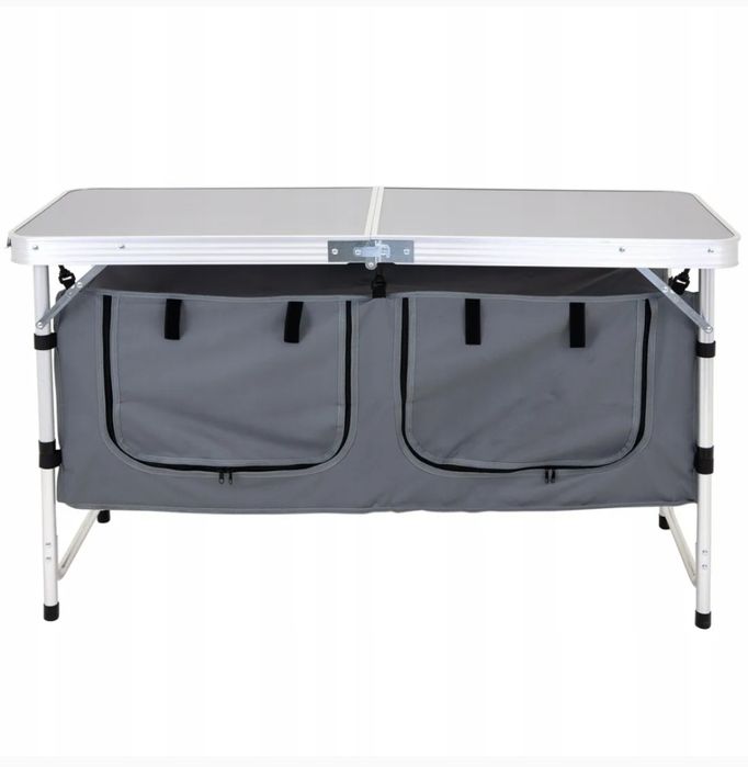 Nowa szafeczka wędkarska stół turystyczny na działkę do ogrodu namiot