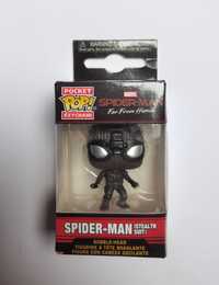Spider-Man w czarnym stroju (Marvel) - brelok, breloczek Funko Pop!