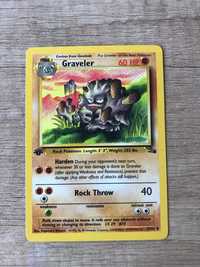 Graveler karta pokemon 37/62 Fossil NM 1st edition