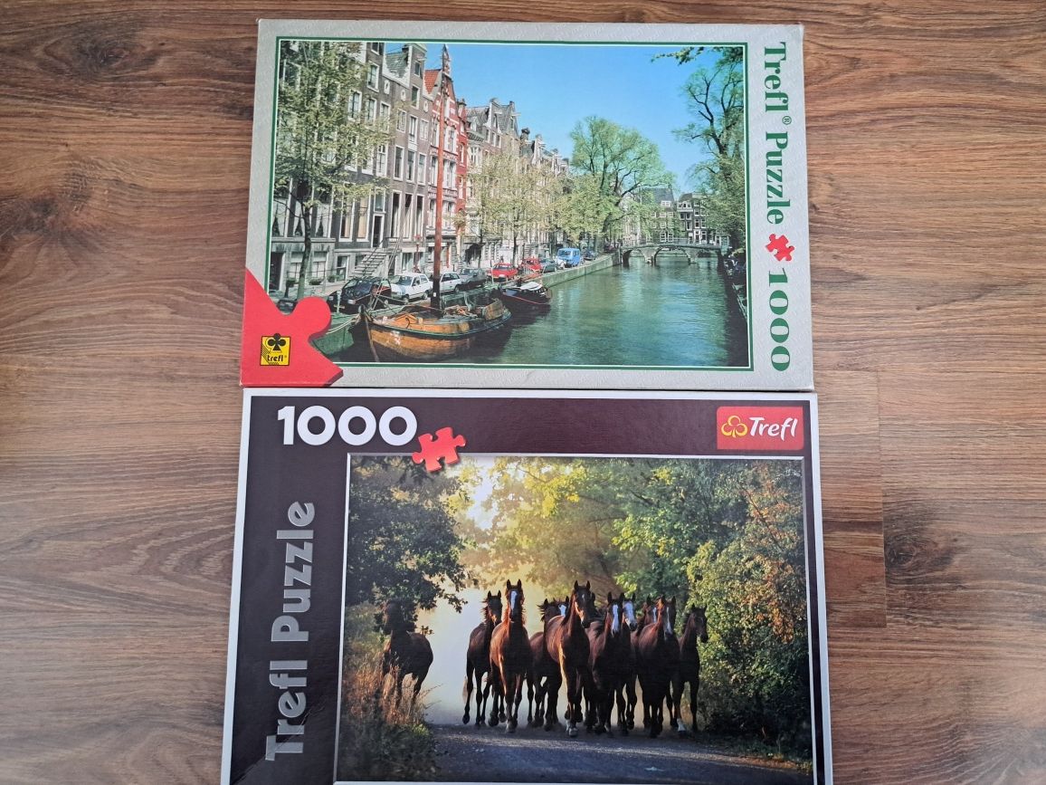 Puzzle 1000, 600 i 400 elementowe