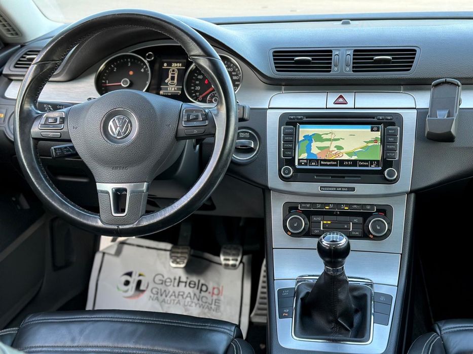 Volkswagen Passat CC #2.0TDI Common Rail 140KM #Sam Parkuje, Navi, Alu