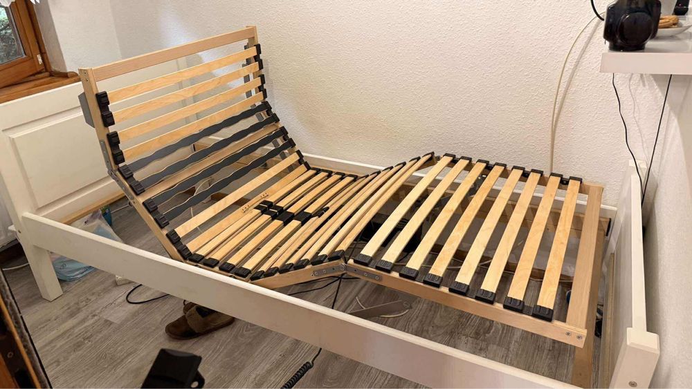 łóżko i stelaż rehabilitacyjny podnoszony