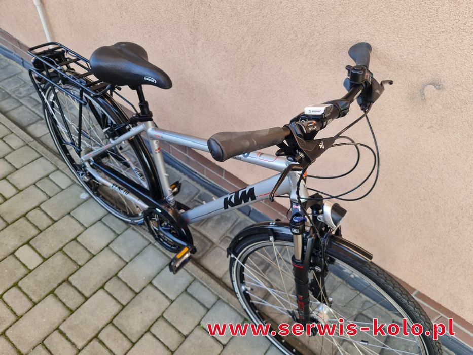 Rower męski trekkingowy KTM VENTO koła 28 SHIMANO SLX okazja aluminium