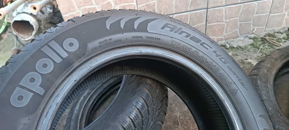 ‼️як НОВІ Apollo Alnac4G 175/65 R14 комплект Зима Гарантія з Європи ‼️