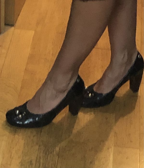 Sapatos senhora prof n35