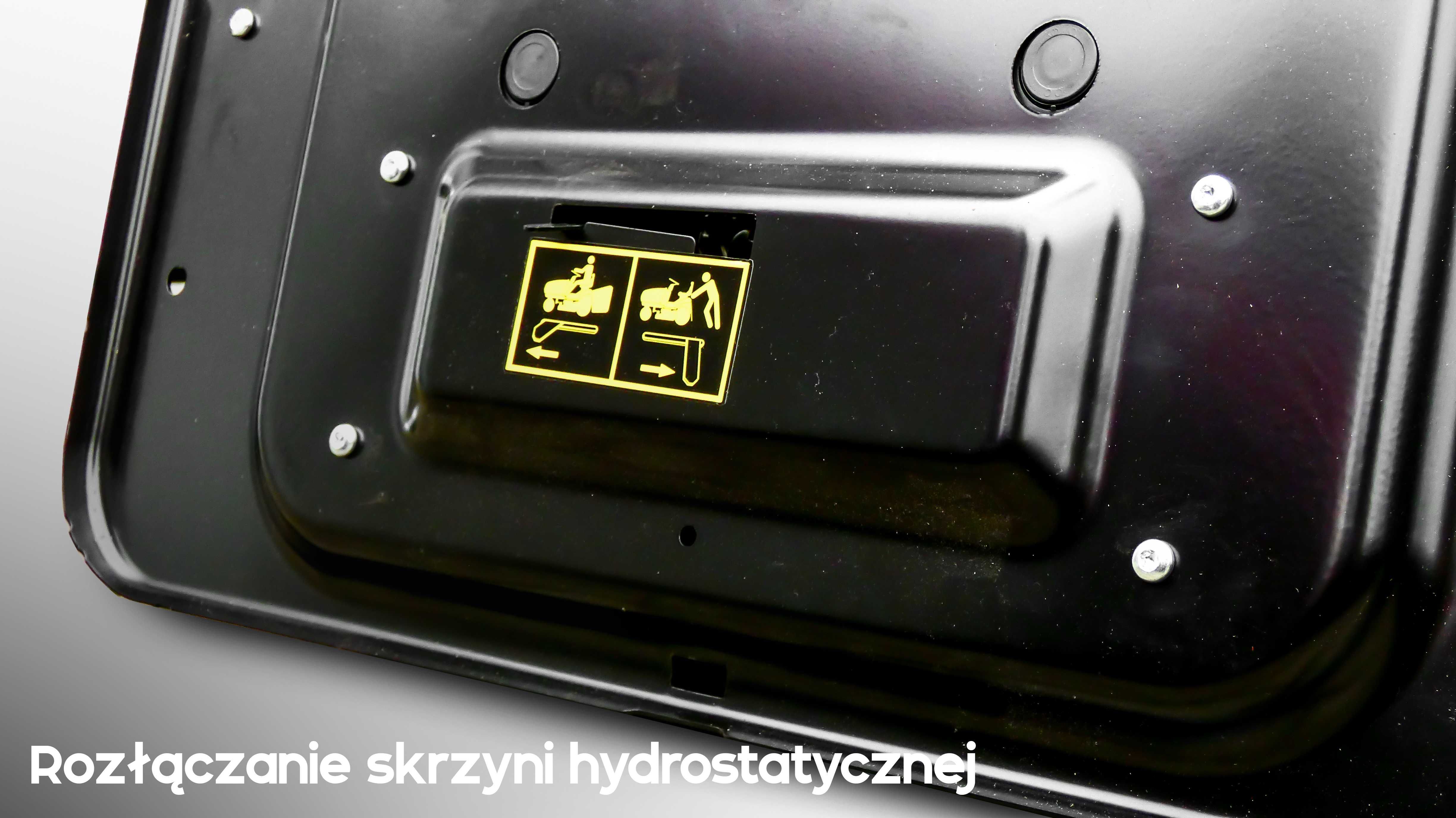Traktor ogrodowy BARAS ST 66H powered by Stiga Combi 166 HYDROSTAT