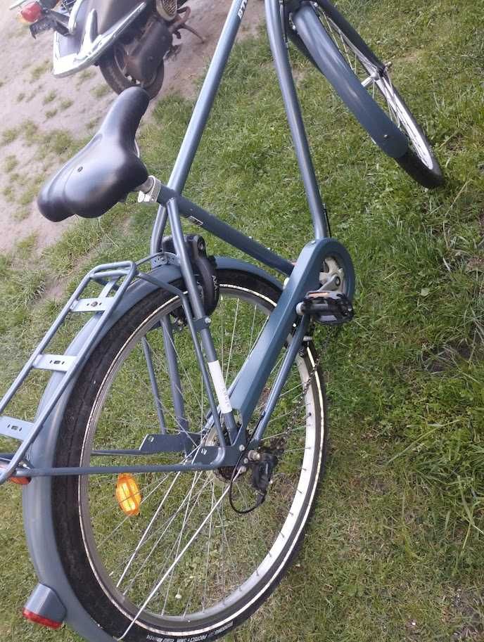 Btwin 120 wysoka rama - Rower męski Miejski holenderski ( Gazelle)