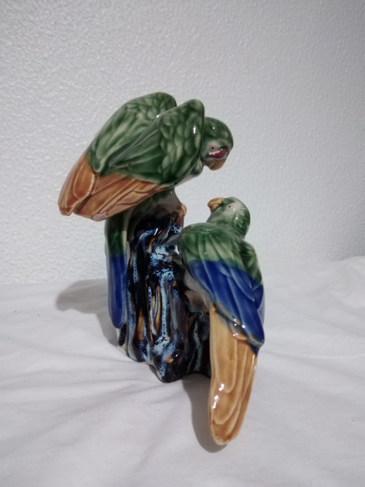 Papagaios em cerâmica chinesa