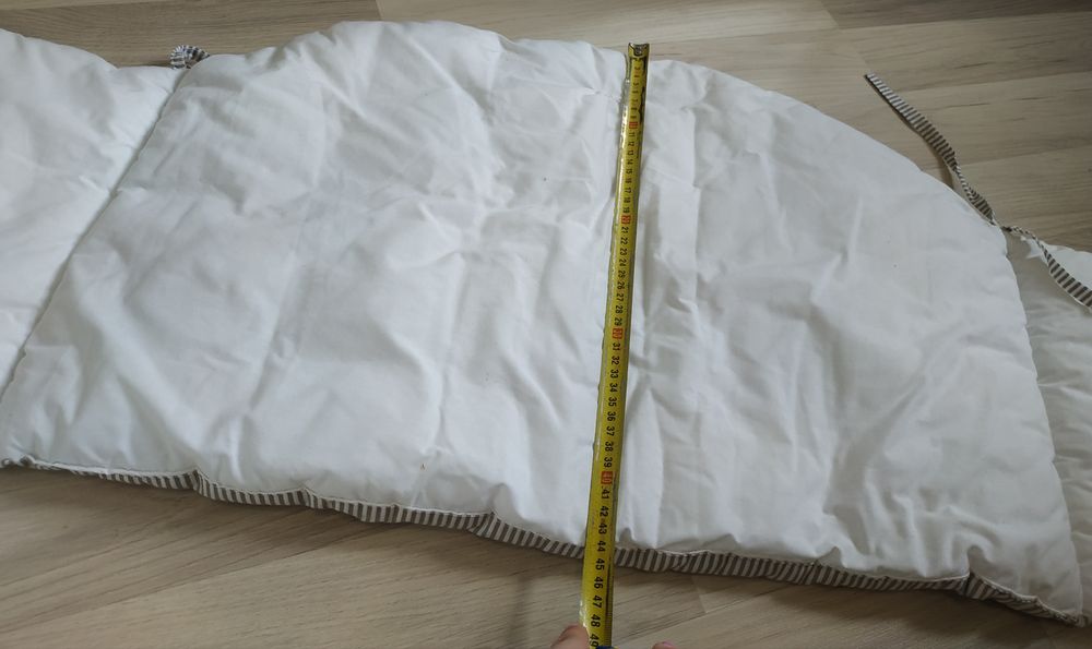 Ochraniacz do łóżeczka 170 cm  30 w słoniki alvi dziewczynka chłopiec
