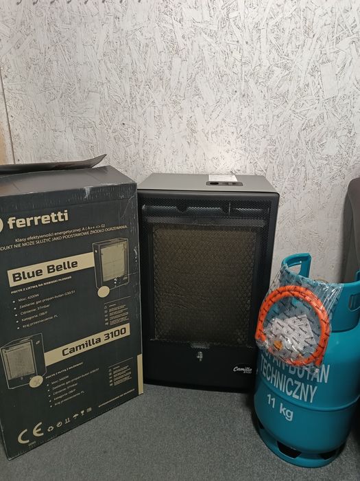 Газовий каталітичний обігрівач Camilla 3100 Ferretti (3,4кВт)+балон