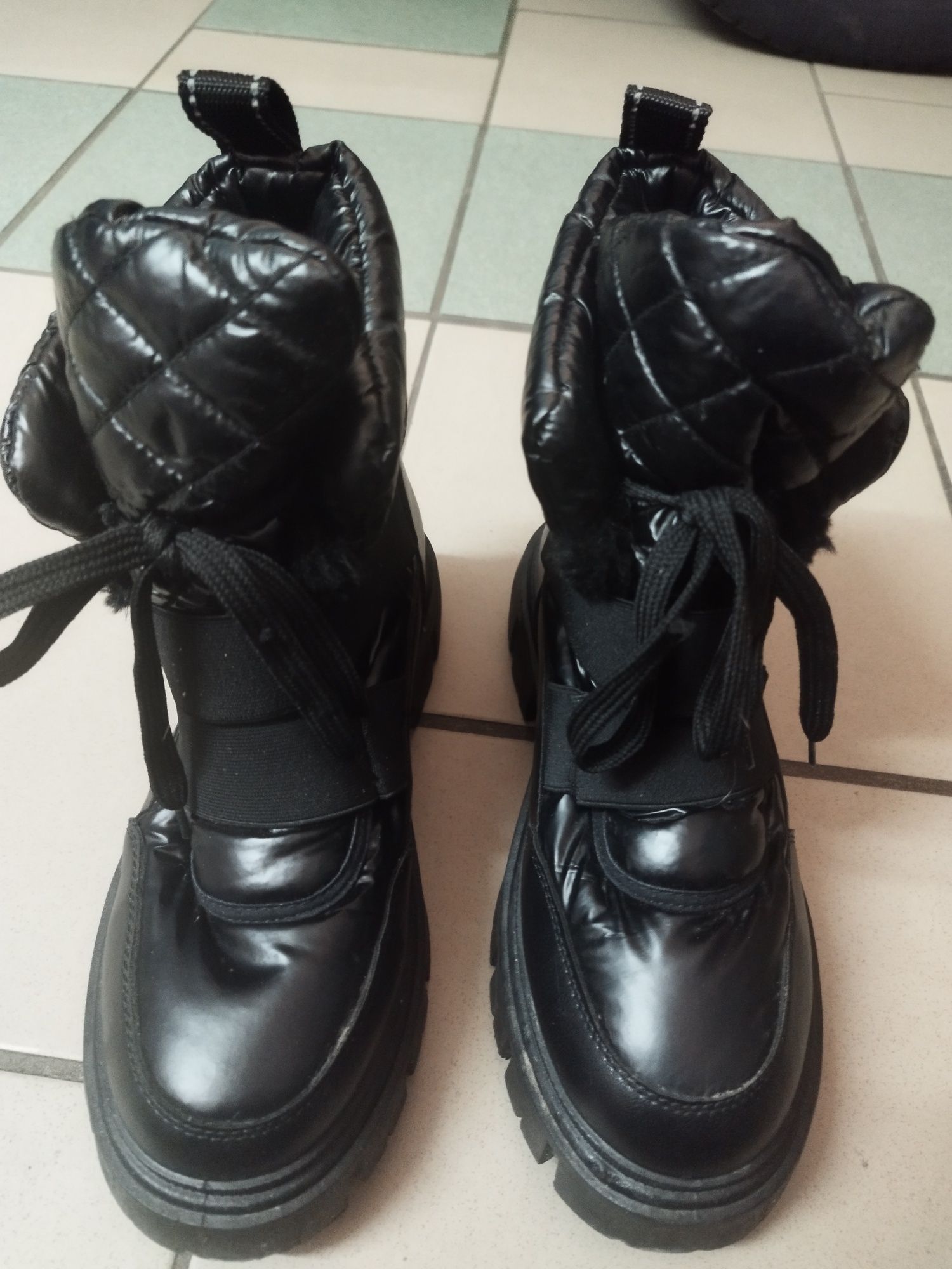 Buty zimowe śniegowce