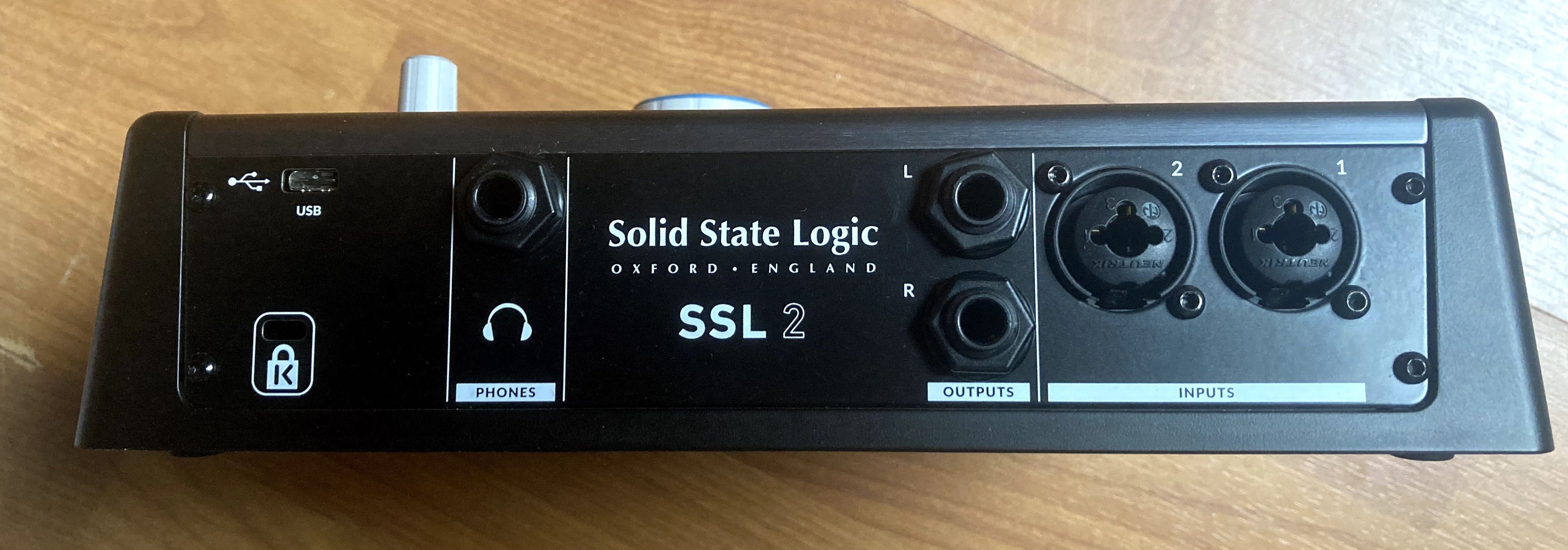 SSL 2 - Solid State Logic - Interface de áudio USB-C