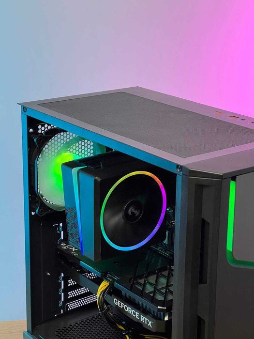 Ігровий ПК Ryzen 5 7500F/16Gb/A620M-E/RTX5060/M2-512GB/600W  KLAVAcomp
