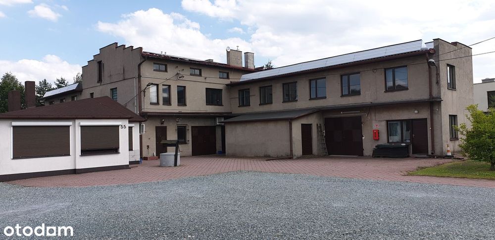 Hala z wiatą 230m2 Magazyn Usługi Sklep Wysyłkowy Produkcja PARTER