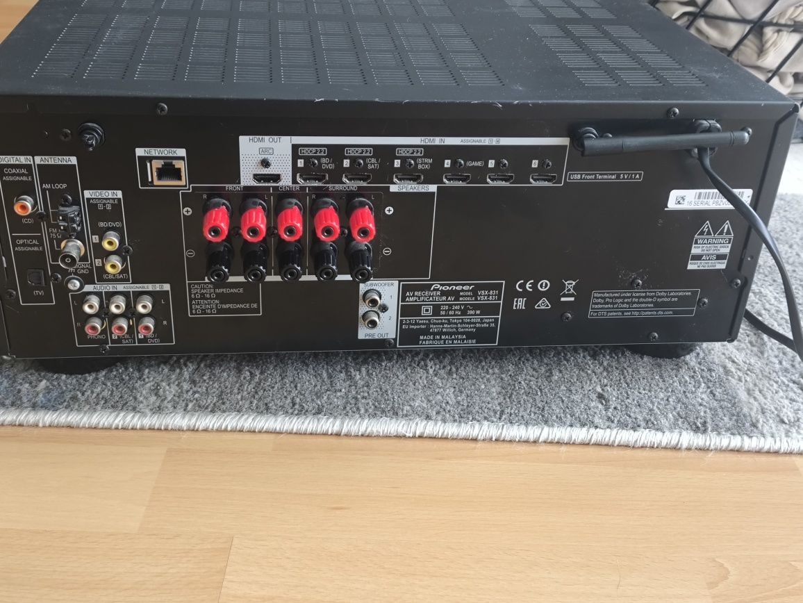 Amplituner KD Pioneer vsx 831 5.2 4k