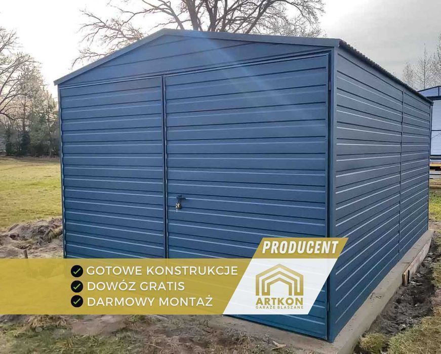 Garaż blaszany | Garaz blaszany | Blaszak | Garaże blaszane Na wymiar