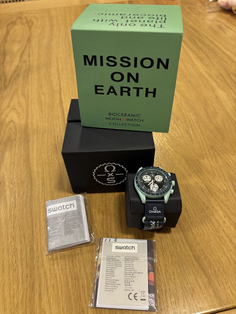 Omega x Swatch - MoonSwatch Mission on Earth