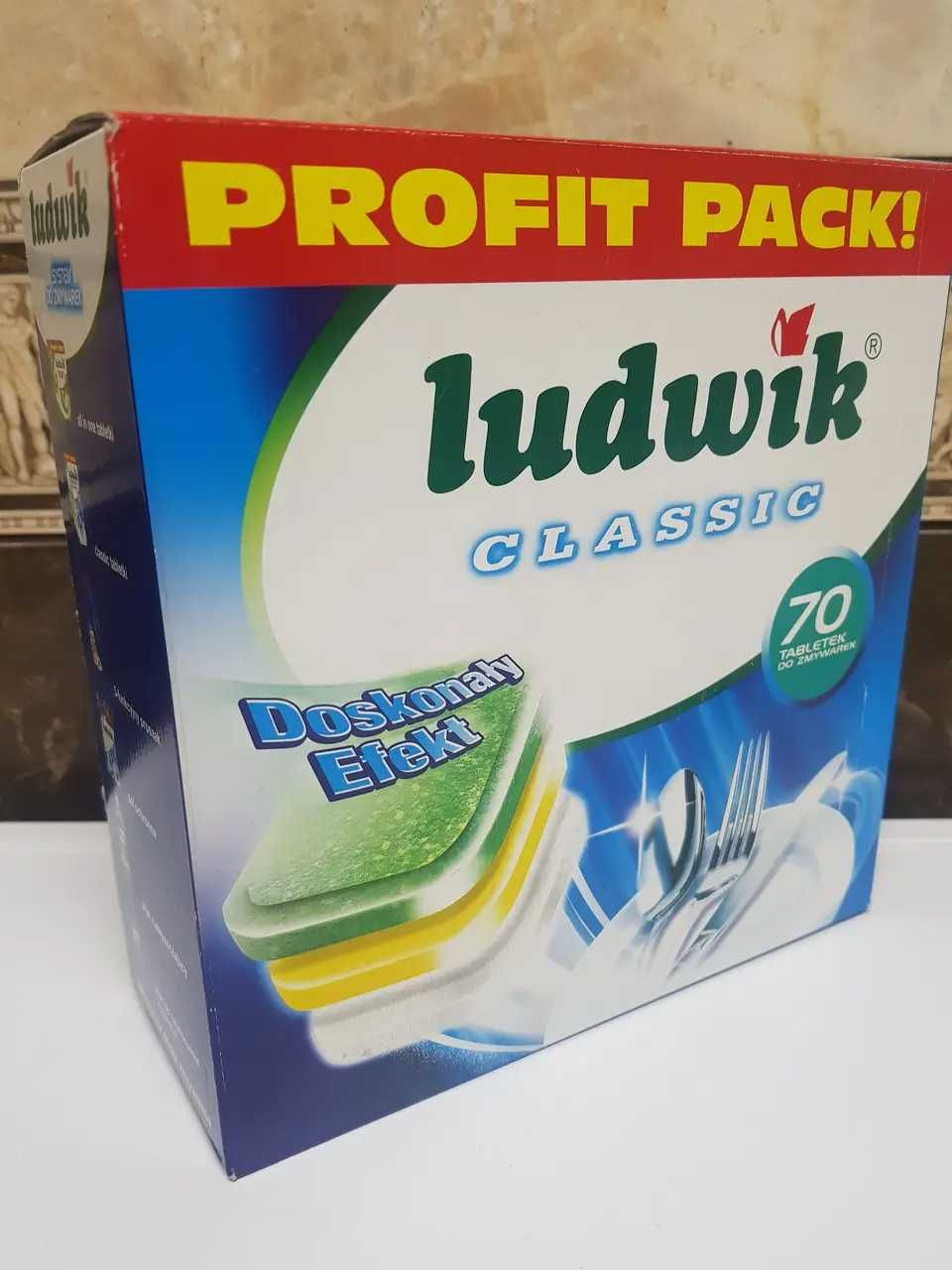 Таблетки для посудомийних машин Ludwik Classic Profit 70 шт