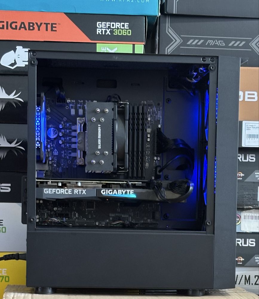 Komputer gamingowy RTX 3070 / I5-12400f / 512GB / 32GB / Gamecorepc