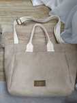 Torebka daily,torba shopper mebags beżowa