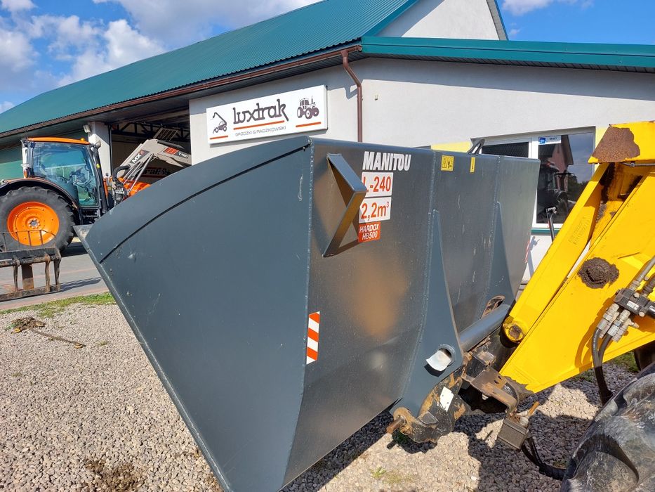 Łyżka objętościowa Łyzkokrokodyl jcb manitou merlo Szerokość 2.40