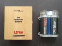 Конденсатор для автомобильного сабвуфера. Sound Bridge 1.0 Farad.