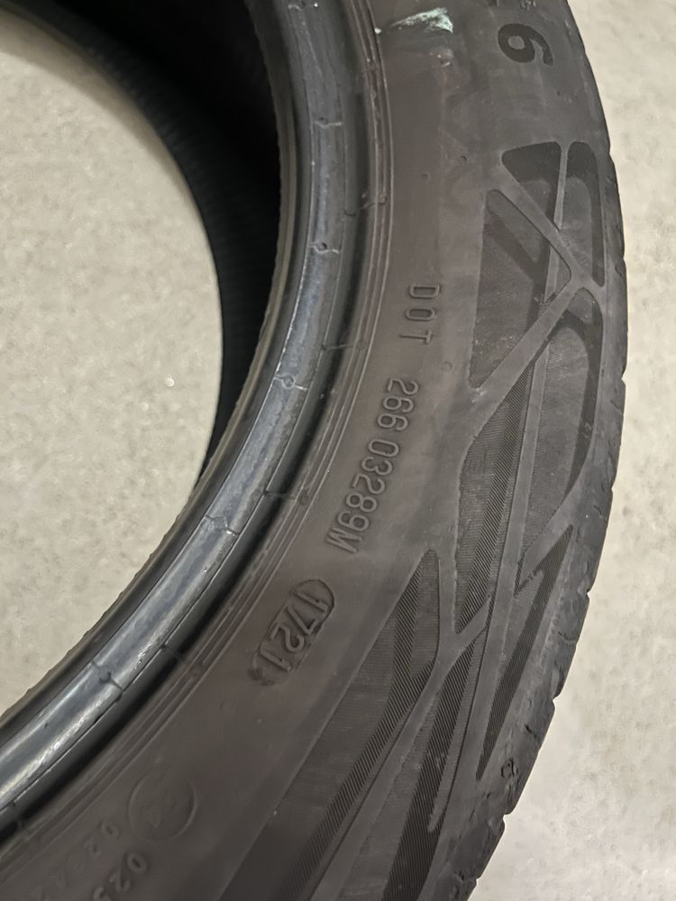 Opony 205/55 r16 Barum i Continental cena za 2 szt.