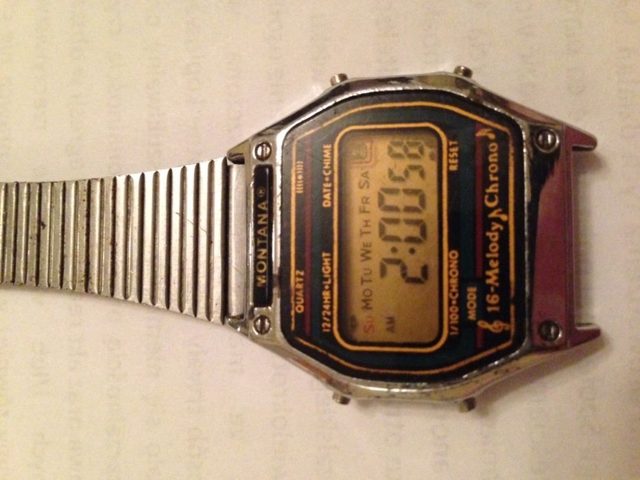 Zegarek elektroniczny MONTANA - USA