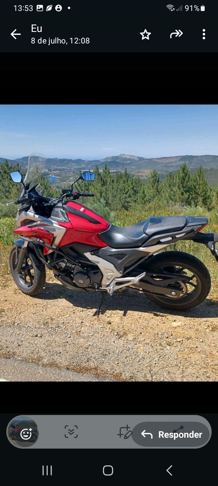 Vendo Honda 750x