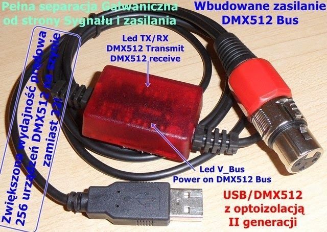 USB DMX pod Usb Pc