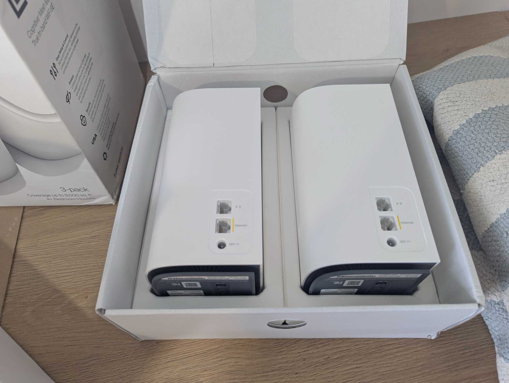 Комплект3шт премиум Mesh роутер Linksys VelopPro 6E Pro MX6200 AXE5400