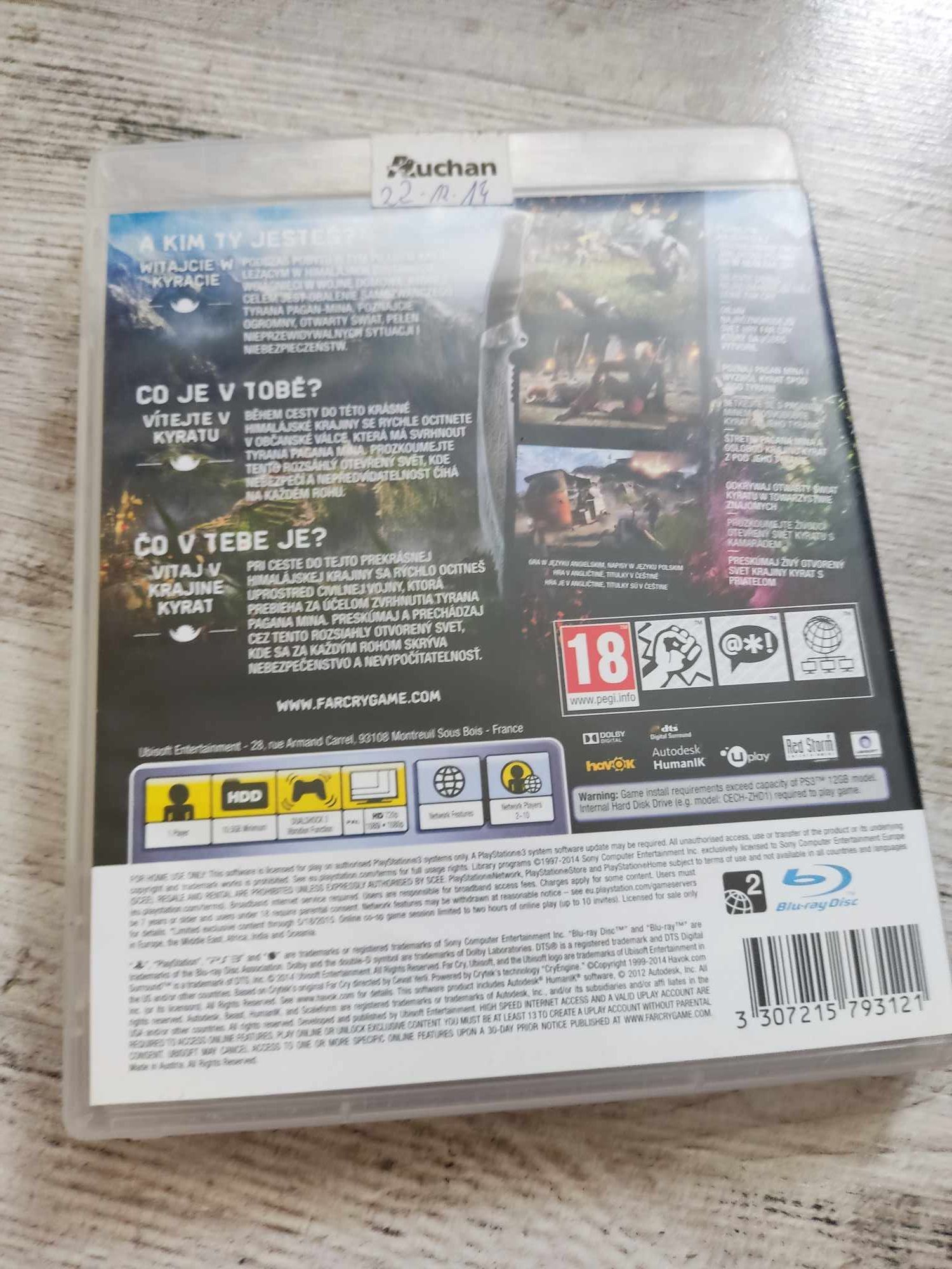 Gra Farcy 4 PlayStation 3, PS 3